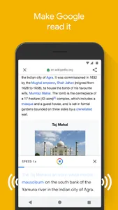 Google Go screenshot 1