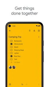 Google Keep - Notes and Lists screenshot 1