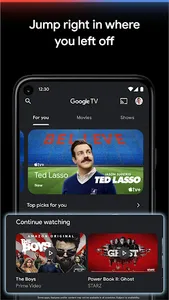 Google TV screenshot 4