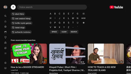 YouTube for Android TV screenshot 8