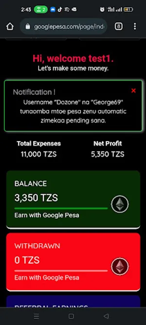 GPESA screenshot 1