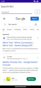 Google Search App screenshot 0