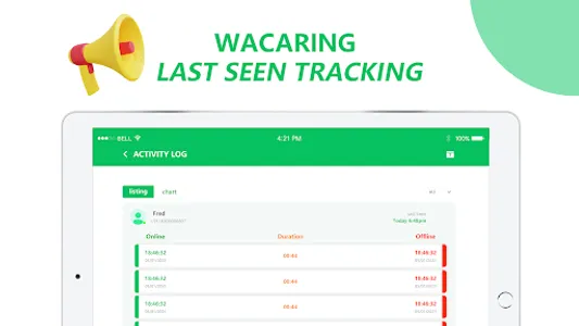 WAcaring - Last Seen Tracking screenshot 5