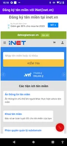 Đăng ký tên miền với inet.vn screenshot 5
