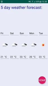 Towns and Weather screenshot 2