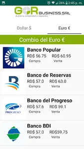 Tasa Dolar República Dominican screenshot 2