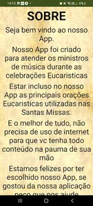 Orações Eucaristicas screenshot 1
