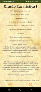 Orações Eucaristicas screenshot 2