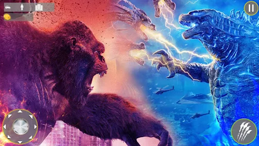 Gorilla king kong vs Godzilla screenshot 0