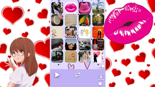 Romantic and love sounds screenshot 2