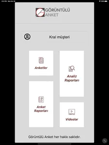 Görüntülü Anket screenshot 3