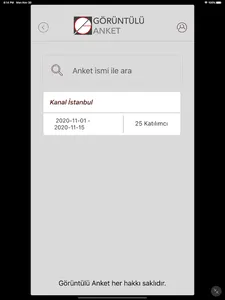Görüntülü Anket screenshot 4