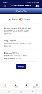 Gosarathi Ridemate screenshot 0