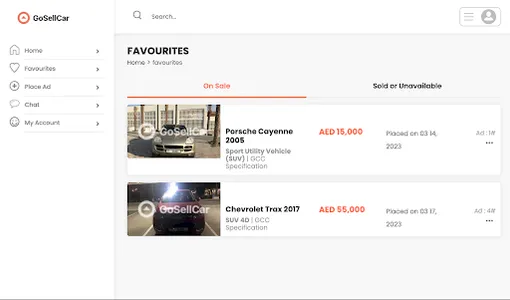 Gosellcar screenshot 5