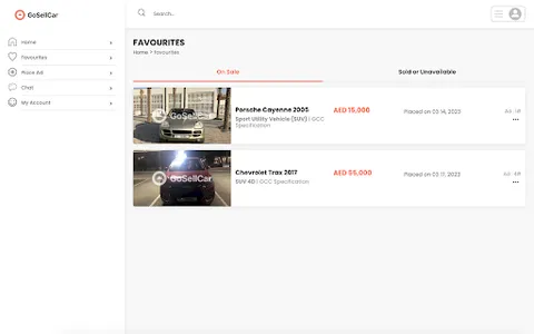 Gosellcar screenshot 8