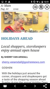 Goshen News screenshot 1