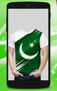 Pak Flag Shirt Photo Editor screenshot 2