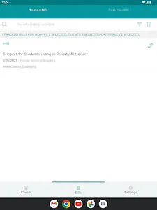 Legistracker screenshot 10