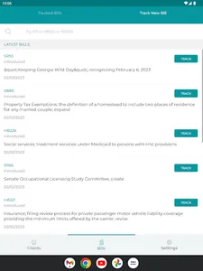 Legistracker screenshot 11