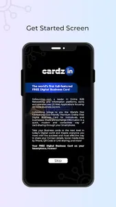 CardzIn: Digital Business Card screenshot 1
