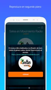 Salsa en Movimiento Radio screenshot 2