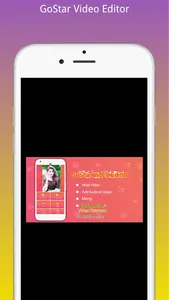 GoStar Video Editor & Slidesho screenshot 1