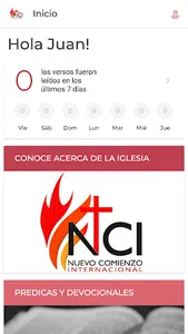NUEVO COMIENZO screenshot 1