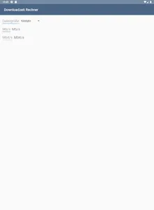 Downloadzeit Rechner screenshot 2