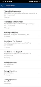 NFL Player Management Platform screenshot 7