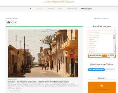 La Croix Afrique screenshot 13