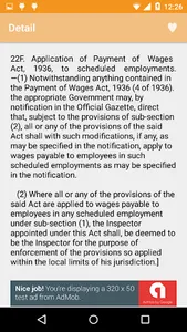 Minimum Wages Act 1948 Act Ind screenshot 2