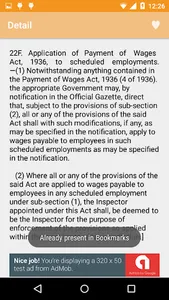 Minimum Wages Act 1948 Act Ind screenshot 4