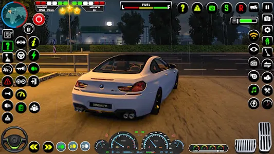 Classic Car Drive Parking Game screenshot 0