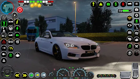 Classic Car Drive Parking Game screenshot 1