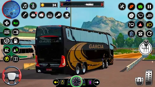 Public Coach Bus Driving Game screenshot 10