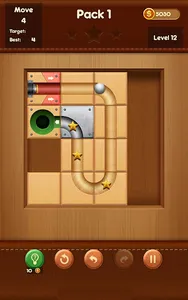 Ball Rolling Puzzle screenshot 0