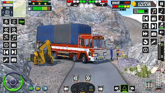 Indian Truck Cargo Driving 3D screenshot 0