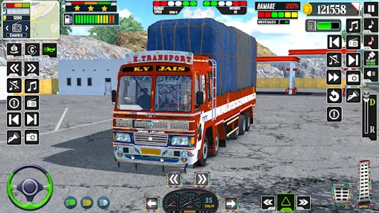 Indian Truck Cargo Driving 3D screenshot 11