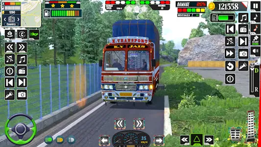 Indian Truck Cargo Driving 3D screenshot 15