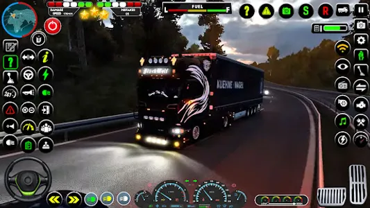 Truck Driving Euro Truck Game screenshot 1