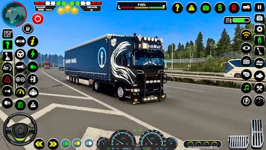 Truck Driving Euro Truck Game screenshot 11