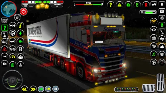 Truck Driving Euro Truck Game screenshot 14