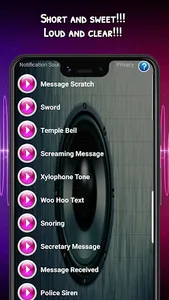 Notification Sounds screenshot 0