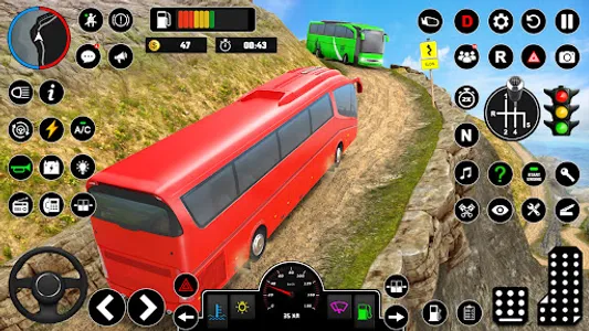 Offroad Bus Simulator Bus Game screenshot 14