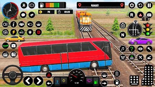 Offroad Bus Simulator Bus Game screenshot 15