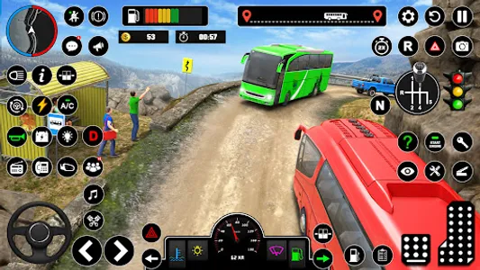 Offroad Bus Simulator Bus Game screenshot 22