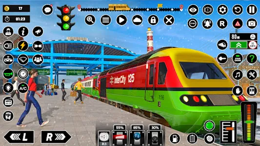 Railway Train Simulator Games screenshot 21