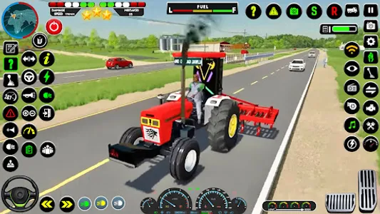 Tractor Driving - Tractor Game screenshot 15