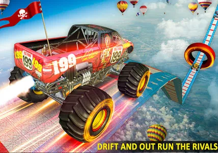 Ramp Monster Truck Stunts screenshot 1