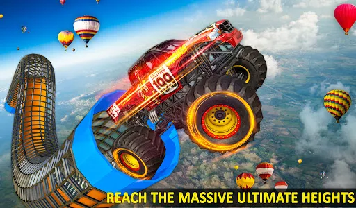 Ramp Monster Truck Stunts screenshot 10